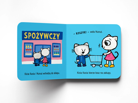Media Family Kitty Cat and Nun. Let's go shopping! KS1242