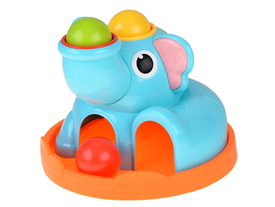 Educational Toy Elephant Sorter Hammer with Balls ZA5910
