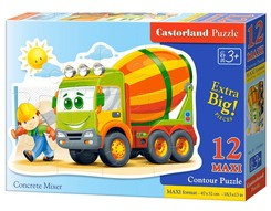 Puzzle 12 pcs. MAXI Concrete Mixer
