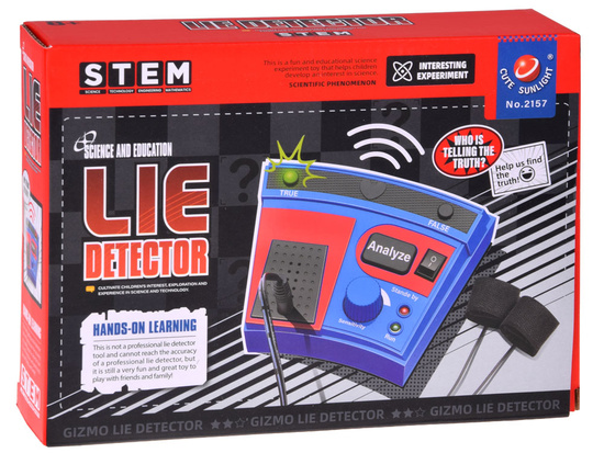 Polygraph lie detector - interactive detective toy ZA5900