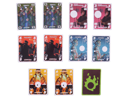 Muduko Strategy Card Game Confusion - Rebellion vs. Empire GR0813