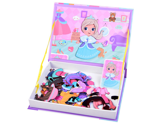 Magnetic puzzle book Doll clothes ZA3766