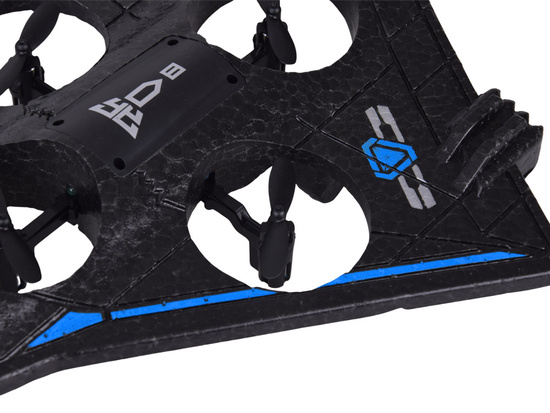 Remote Controlled Lightweight Drone with LED Effects and 360° Stunts RC0751