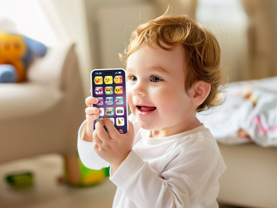 Interactive SMARTPHONE for toddlers with music and sounds ZA5872