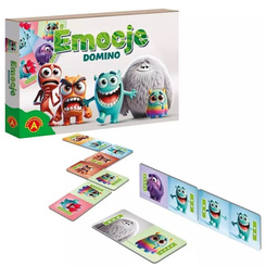 Alexander Gra edukacyjna Domino Emocje - pomaga zrozumieć uczucia GR0789
