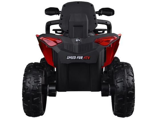 Large battery-powered quad for kids 4x4 PA0328 Red 