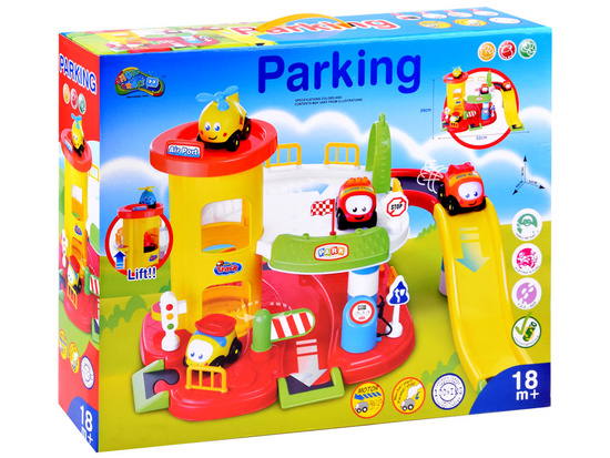 PARKING garage Lift car helicopter ZA0897