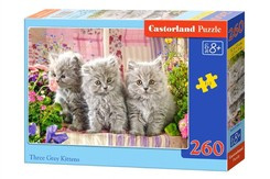 Puzzle 260 el. Three Grey Kittens