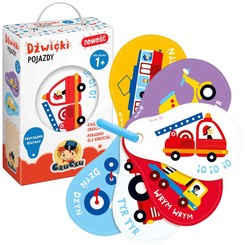 CzuCzu Sounds Vehicles picture book ZA4086