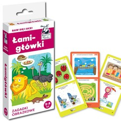 EDGARD Zagadki obrazkowe Łamigłówki 3-5lat KS0681