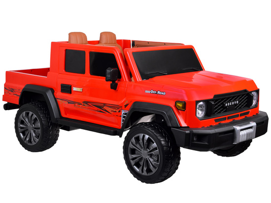 Duże auto  PICKUP na akumulator elektryczne dla dzieci 2os 4x4 paka PA0329