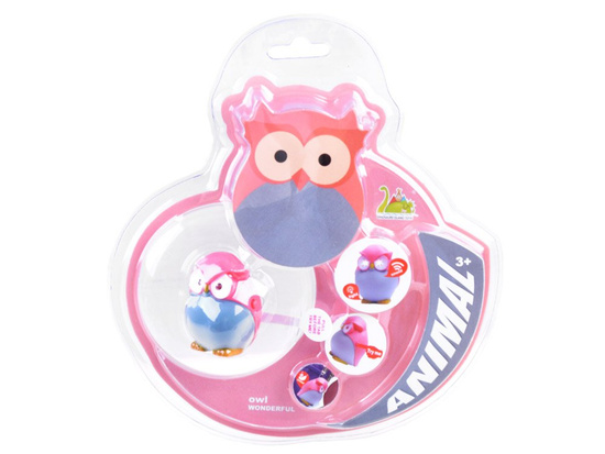 Key ring owl light sound pendant ZA3528