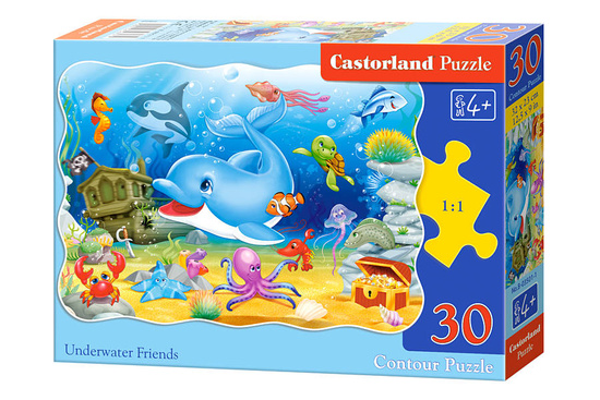 Puzzle 30 pieces Underwater Friends