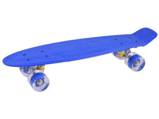 FISZKA skateboard for children with LED light-up wheels up to 50kg SP0715