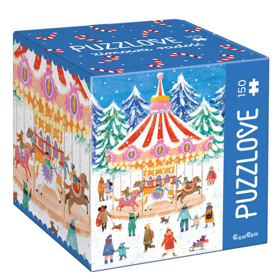 CzuCzu Puzzlove Winter Joy 150 pieces 6+ ZA6111