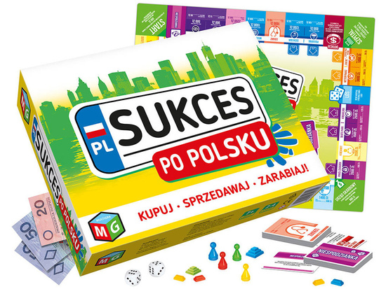 Multigra Sukces po Polsku - ekonomiczna gra planszowa GR0565