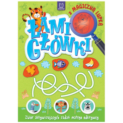 Aksjomat Łamigłówki z magiczną lupką. Zbiór aktywizujących zadań małego odkrywcy KS1088