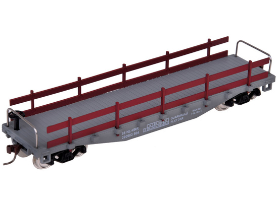 Open transport wagon for the railway model H0 1:87 RC0647