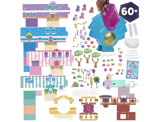 My Little Pony Crystal Lantern set + 5 figures 55 acc ZA6002