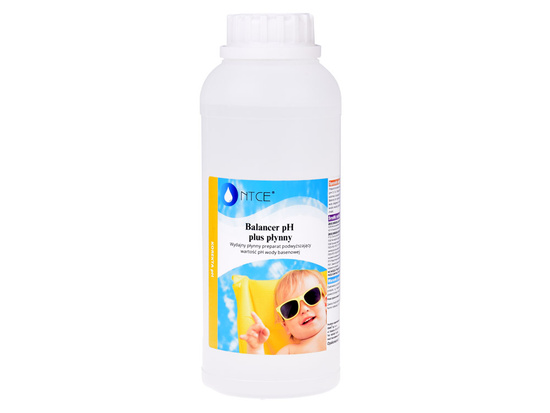 Balancer PH plus + liquid for increasing pH of pool water 1L BA0573