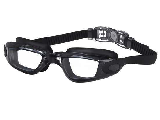SET UV ANTI-FOG swimming goggles + ear and nose plugs SP0792 CY
