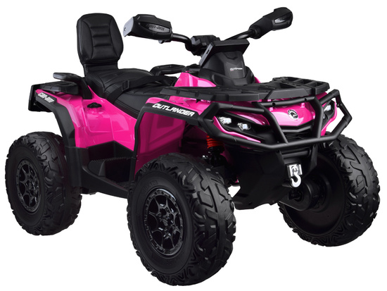Battery-powered quad for children 2 people CAN-AM OUTLANDER 4x4 LED panel PA0326