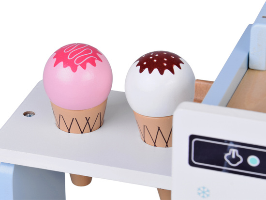 Wooden Coffee Shop & Ice Cream Parlor – Dessert and Ice Cream Playset ZA5937