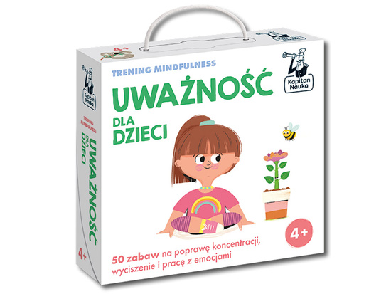 Kapitan Nauka Uważność dla dzieci. Trening mindfulness zabawa na koncentracje KS1037