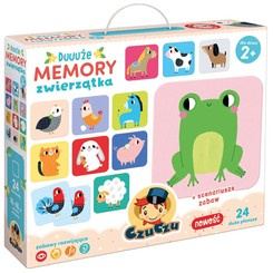 CzuCzu Duuuże Memory Vehicles educational game ZA4074