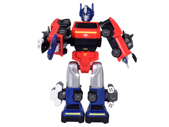 Zabawka Robot Magnetyczny Transformer 2w1– duża figurka – akcesoria ZA6009