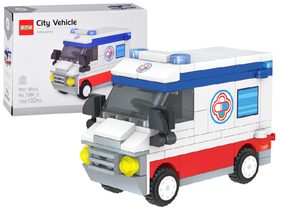 CITY VEHICLE building blocks - models from the series: city vehicles ZA5854