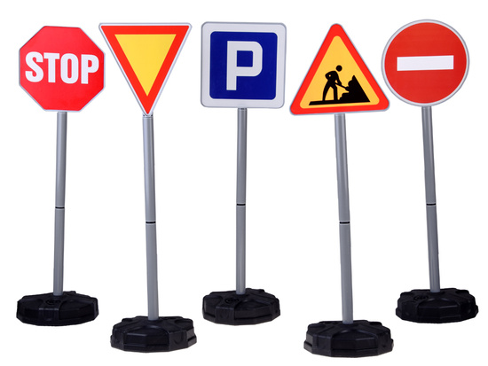 Educational set – Playful road signs for children ZA5608