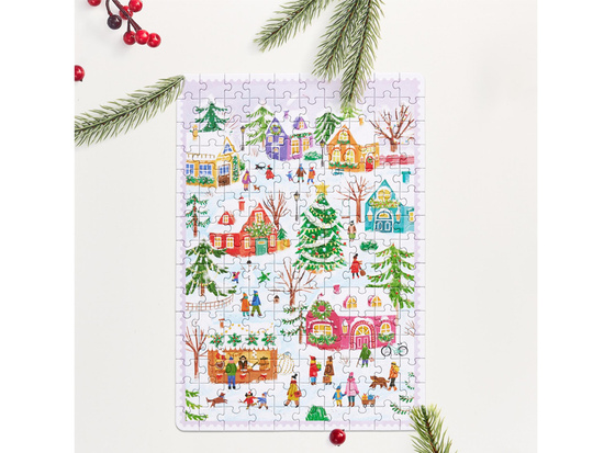 Puzzlove CzuCzu Winter 4 puzzles of 150 pieces ZA6114