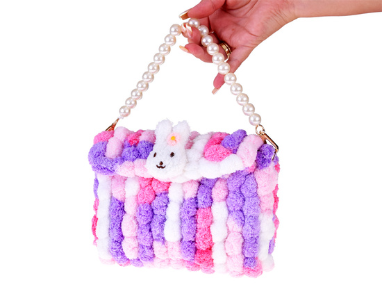 DIY Creative Kit - Fluffy Pom Pom BAG ZA5814