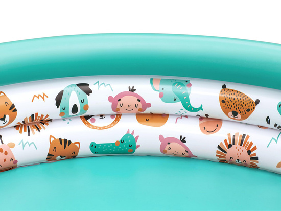 Bestway Inflatable children's paddling pool SAFARI ANIMALS 122cm 51226