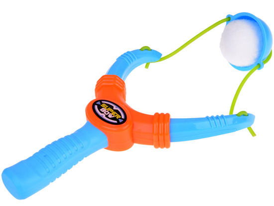 Slingshot for children soft balls like snowballs 3 pcs toy SP0806