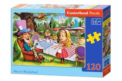 Puzzle 120-elementów Alice in Wonderland B-13456