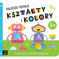 The baby learns shapes and colors. 3+