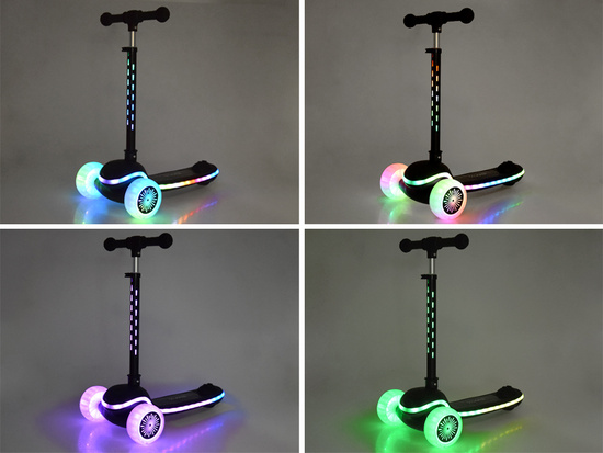 Balance scooter SCOOTER 3-wheel COLORFUL LIGHTS and MUSIC SP0812