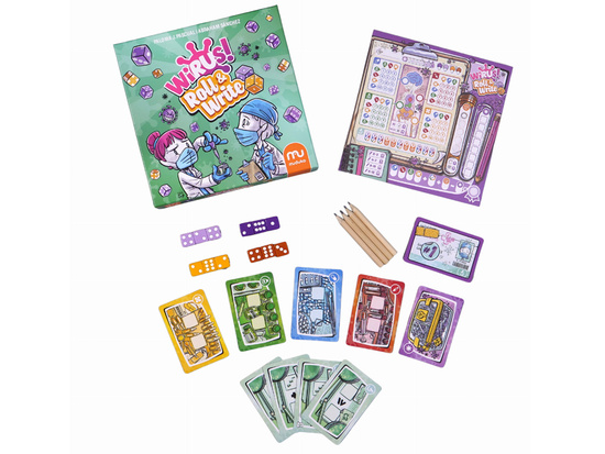 Muduko Exciting Virus Game! Roll&Write GR0822