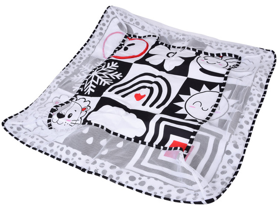 Contrasting educational mat playpen + balls rustling book ZA5826