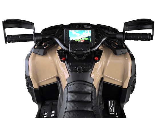 Quad na akumulator dla dzieci 2 osob CAN-AM OUTLANDER 4x4 Panel LED PA0326