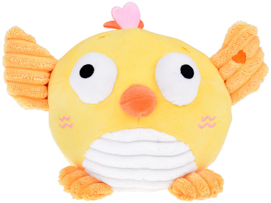 Plush interactive bird ball. Records plays melodies vibrates ZA5575