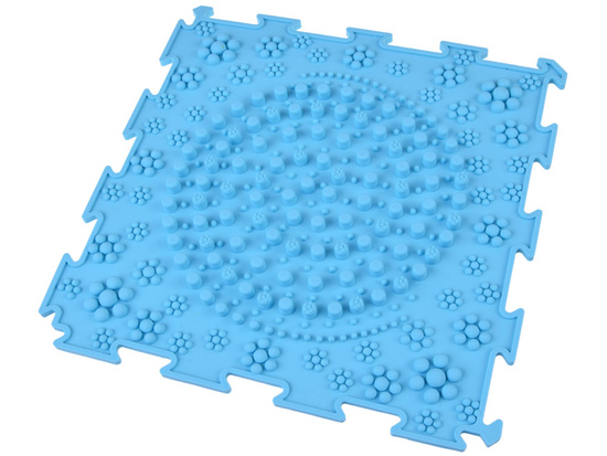 Rubber PUZZLE sensory mat, 8 pieces - development and fun ZA5862