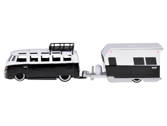 Maisto licensed car Volkswagen VAN Samba trailer 1:64 1:64 ZA5959
