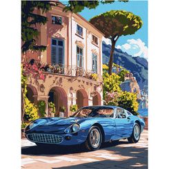 Paint by number kit 30x40cm KHO6366 Italian classics AP0071