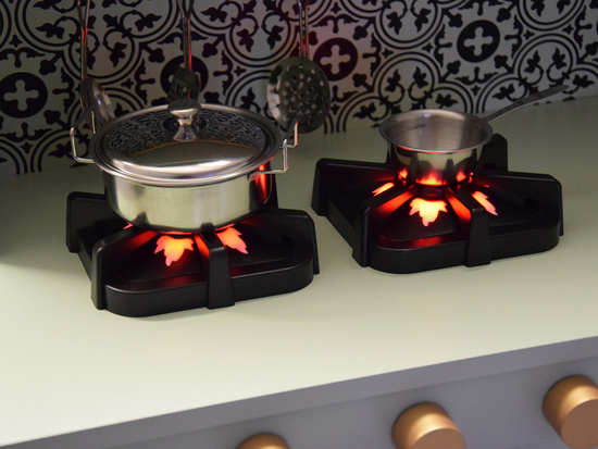 Beautiful Mint wooden kitchen for children ZA4128