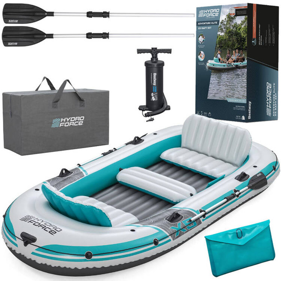 Bestway Adventure Elite™ X5 inflatable boat 5 people + oars 315x166cm 65159