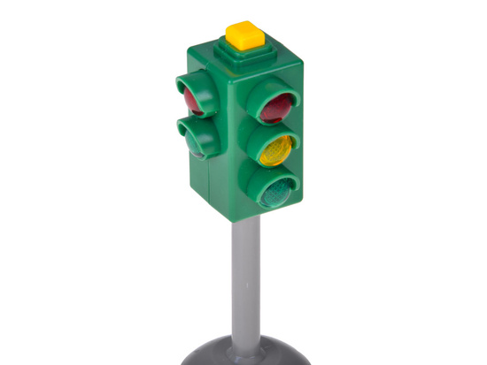 Traffic lights with sound and light + 2 road signs ZA5845