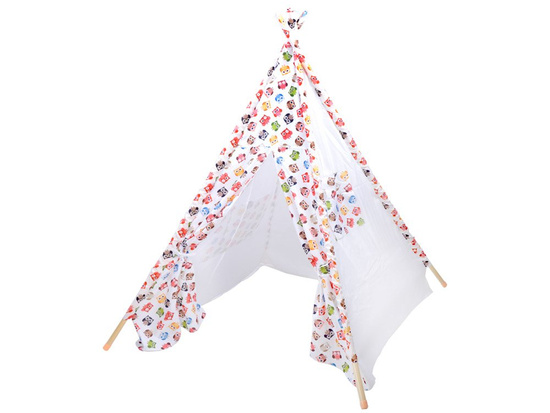 Teepee wigwam cheerful owls for a child ZA3508